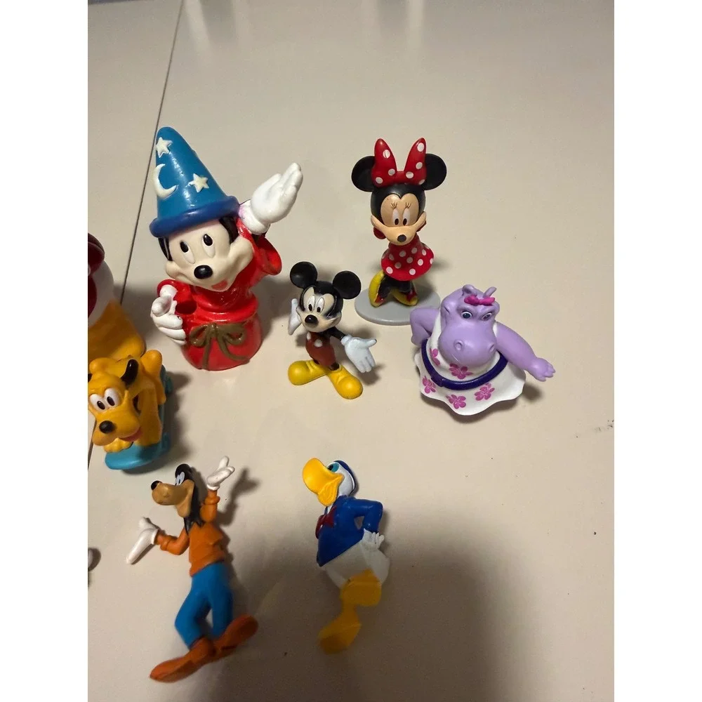 Disney Mickey Mouse and Friends Toy Figure Lot‎ Mickey Minnie Donald Goofy Pluto